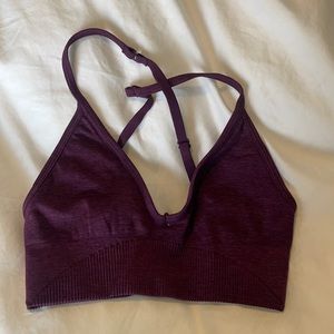Size 4 Maroon Ebb to street Bra Like New